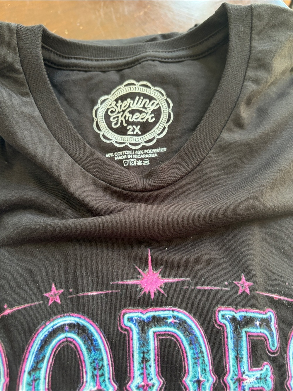 NWT Neon Rodeo Road Tee - Picture 2 of 6